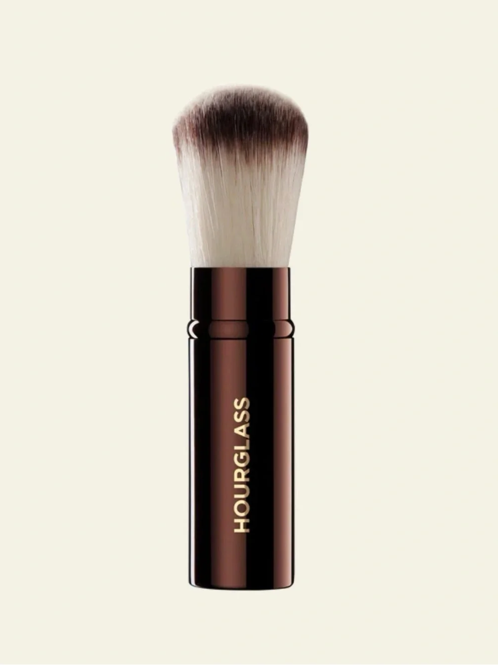 Hourglass Retractable Travel Brush